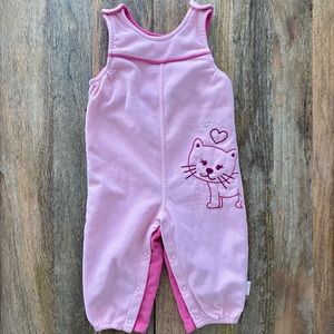 OshKosh B'gosh pink overolls